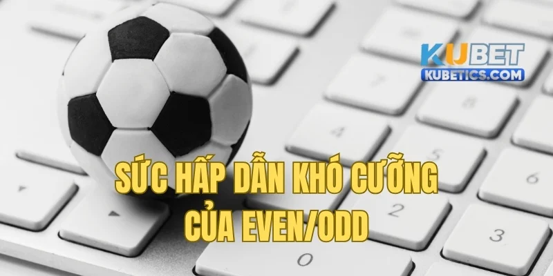 Sức hấp dẫn khó cưỡng của kèo chẵn lẻ bóng đá tại Kubet
